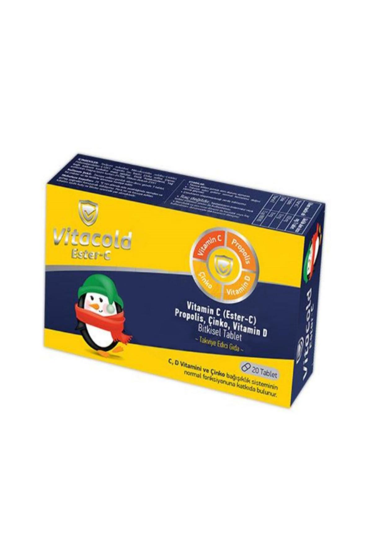 VITACOLD ESTER-C 20 TABLET    