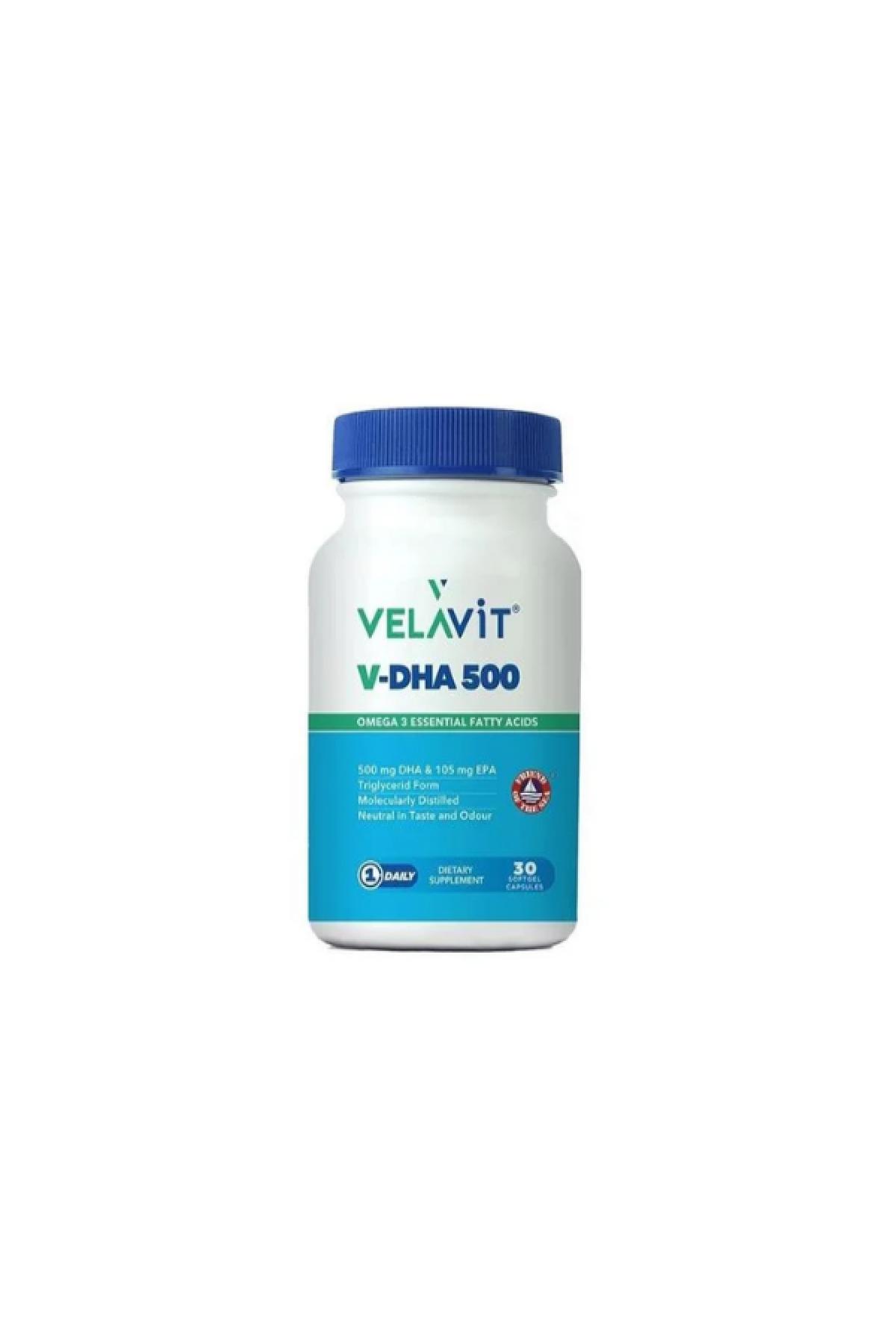 VELAVIT V DHA 500 30 CAP.     