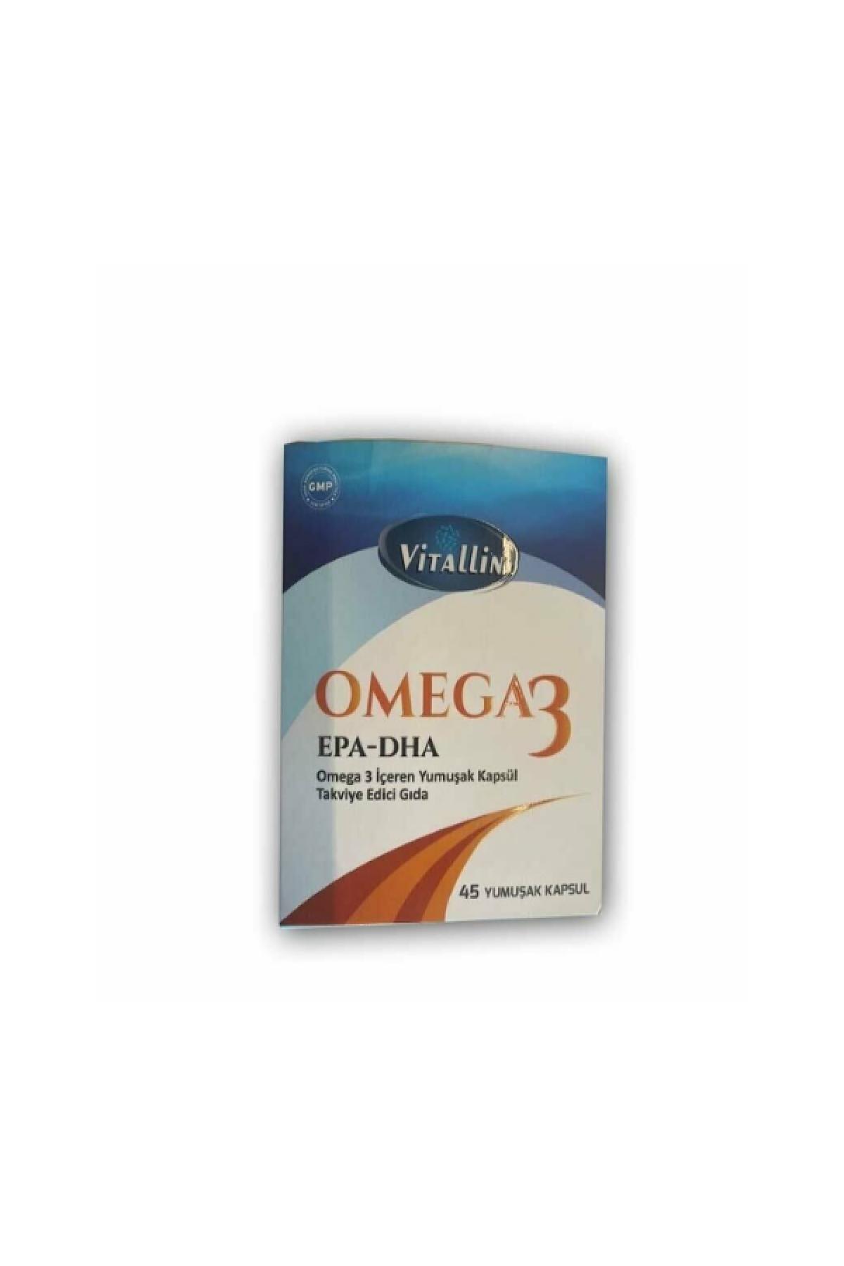 VITALLIN OMEGA 3 YUMUSAK 45 KA