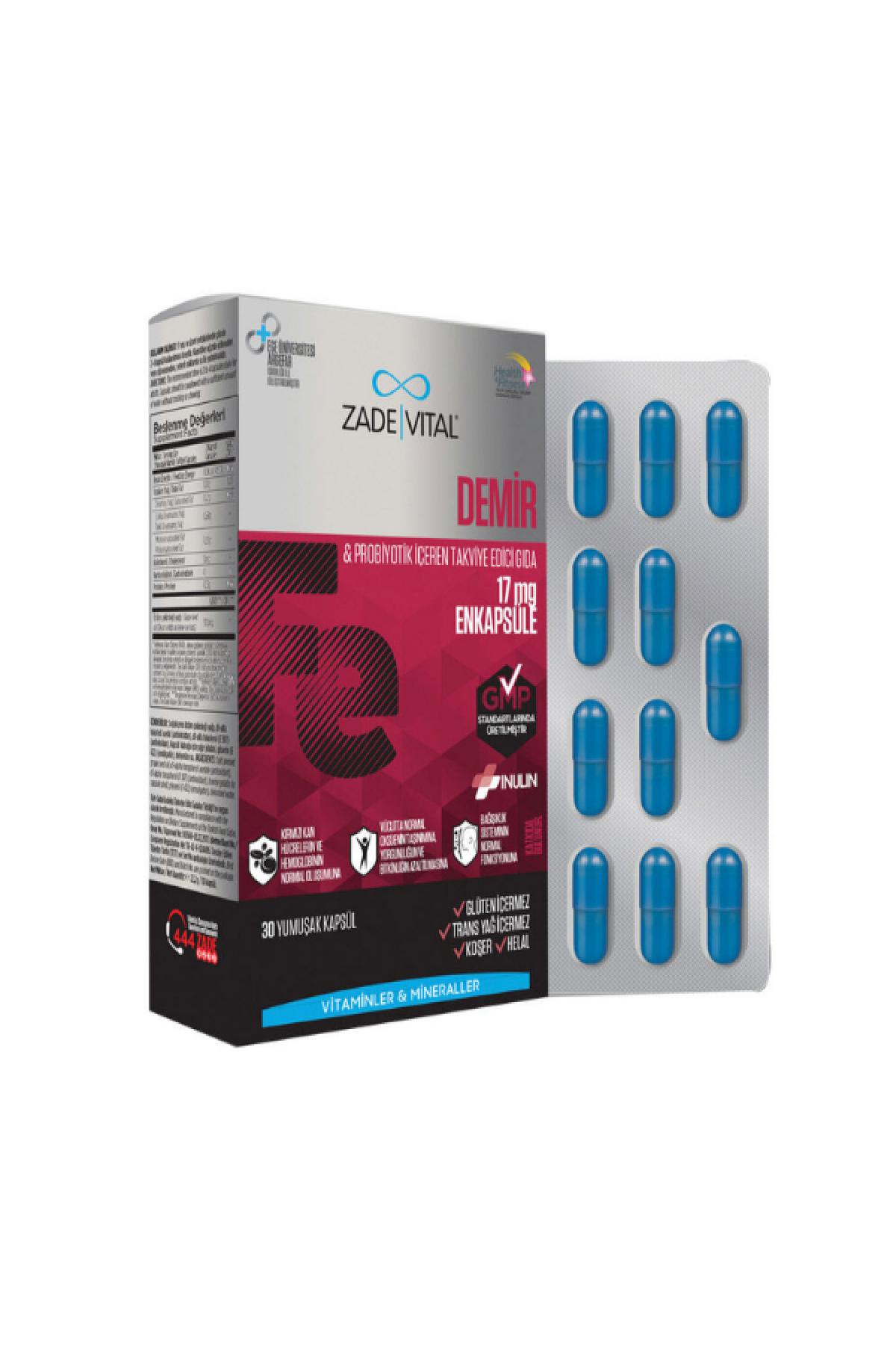 ZADE VITAL DEMIR ENKAPSULE 30 