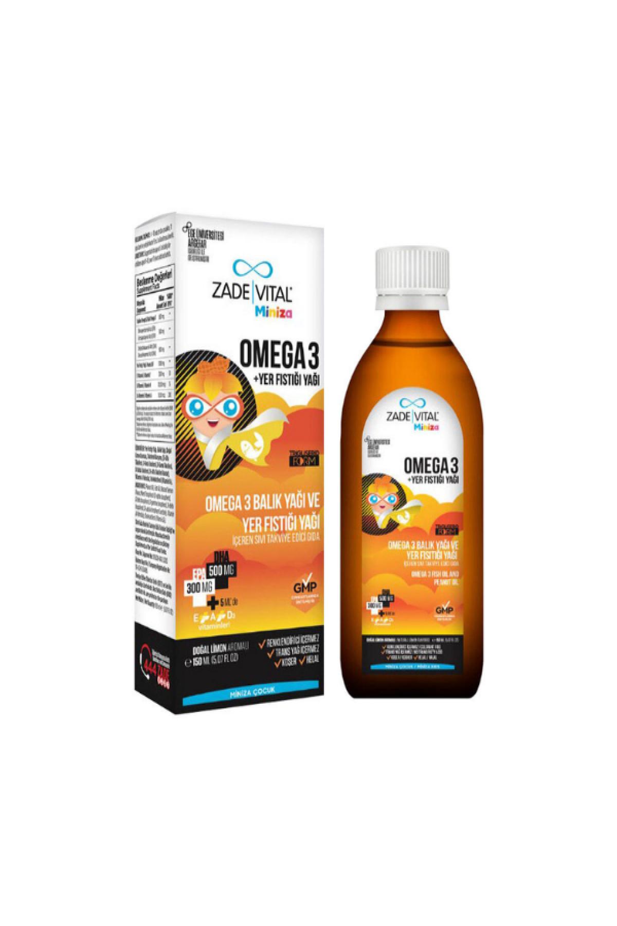 ZADE MINIZA OMEGA3&YER FIS 150
