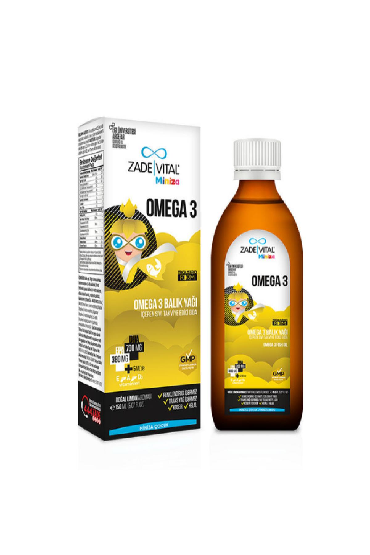 ZADE MINIZA OMEGA3 & LIMON 150