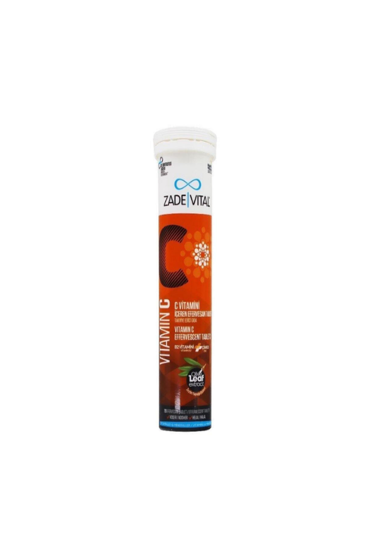 ZADE VITAL EFERVESAN VIT C 20 