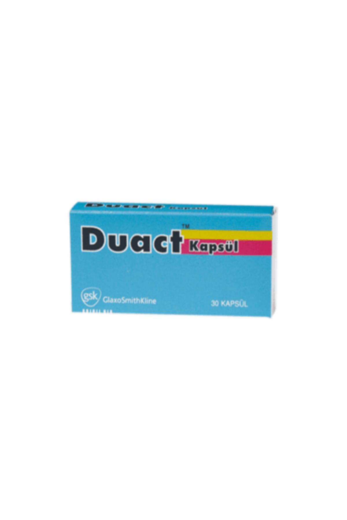 DUACT 60+8 MG 30 CAP. *    