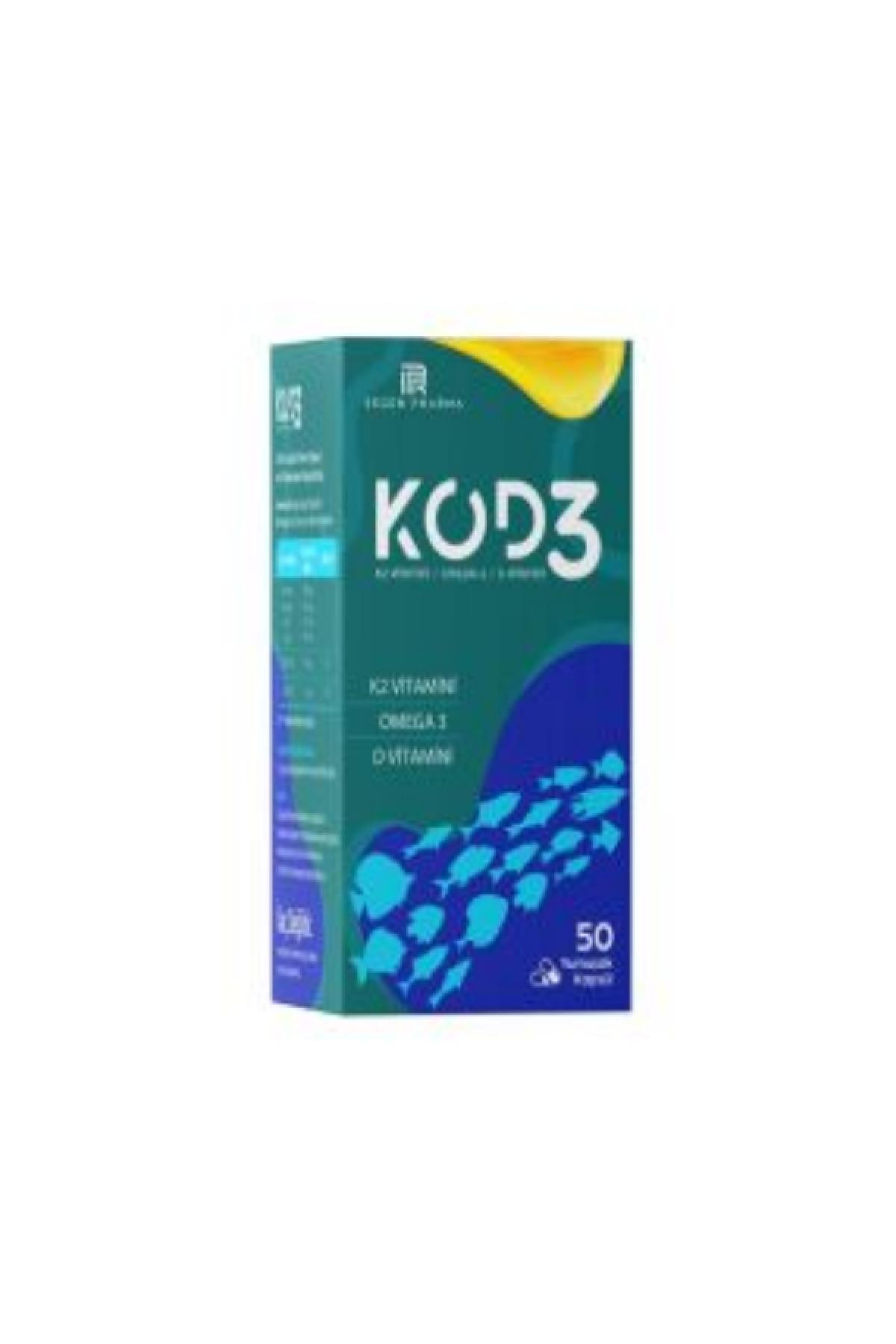 KOD 3 K2  VITAMIN 50 KAPSUL   